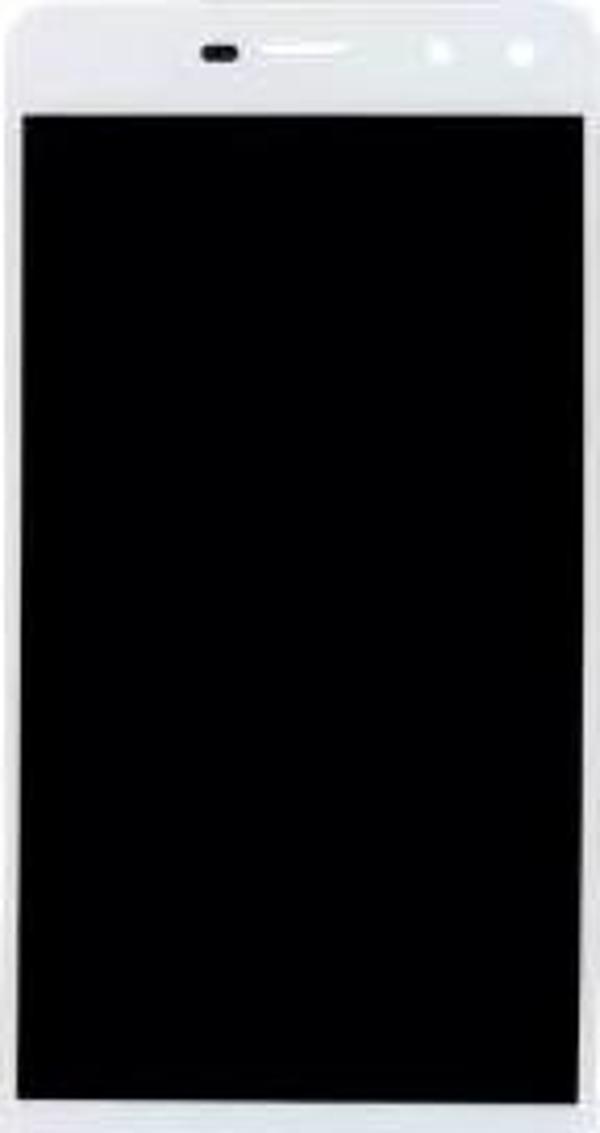 Huawei Uyumlu Y6 2017 Lcd Ekran Dokunmatik Beyaz Çıtasız - Image 1