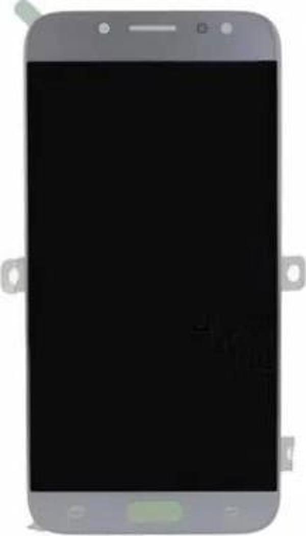 Samsung Uyumlu Galaxy J7 Pro 2017 J730 Lcd Ekran Dokunmatik Gümüş OLED - Image 1