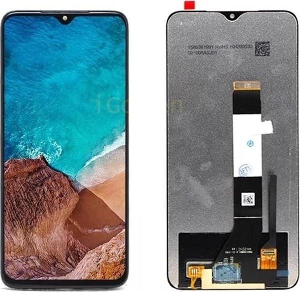 Xiaomi Uyumlu Redmi Note 9T Lcd Ekran Dokunmatik Siyah Çıtasız - Image 1