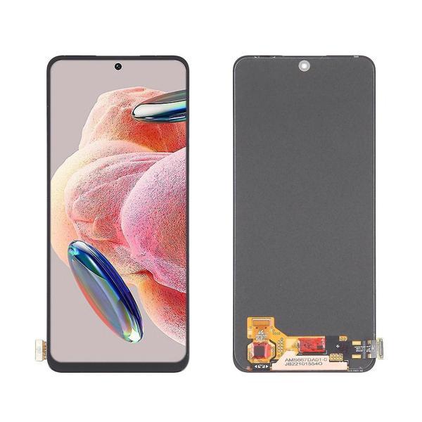 Xiaomi Uyumlu Redmi Note 12 Lcd Ekran Dokunmatik Siyah Çıtasız OLED - Image 1
