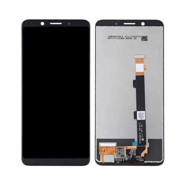 Oppo Uyumlu A73 Lcd Ekran Dokunmatik Siyah Çıtasız - Image 1