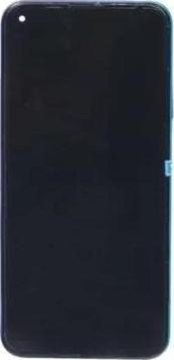 Huawei Uyumlu P40 Lite E Lcd Ekran Dokunmatik Mavi Çıtalı - Image 1