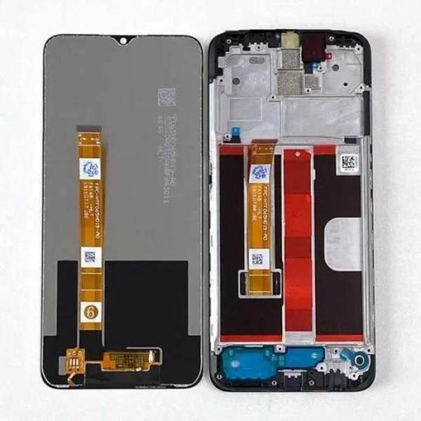 Oppo Uyumlu A9 2020 Lcd Ekran Dokunmatik Siyah Çıtasız - Image 1