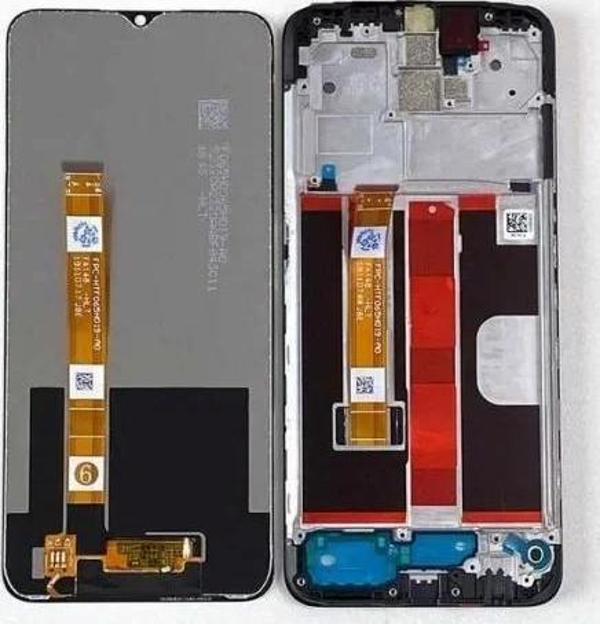 Oppo Uyumlu A9 2020 Lcd Ekran Dokunmatik Siyah Çıtasız - Image 1