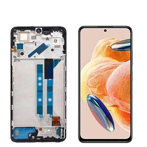 Xiaomi Uyumlu Redmi Note 12 Pro 5G Lcd Ekran Dokunmatik Siyah Çıtasız TFT Kalite - Image 1