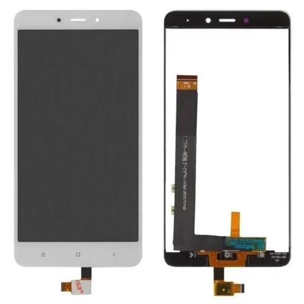 Xiaomi Uyumlu Redmi Note 4 Lcd Ekran Dokunmatik Beyaz Çıtasız - Image 1