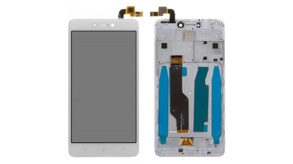 Xiaomi Uyumlu Redmi Note 4X Lcd Ekran Dokunmatik Beyaz Çıtalı - Image 1