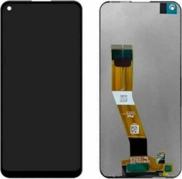 Samsung Uyumlu Galaxy A11 A115 Lcd Ekran Dokunmatik Siyah Hk Servis Çıtasız - Image 1