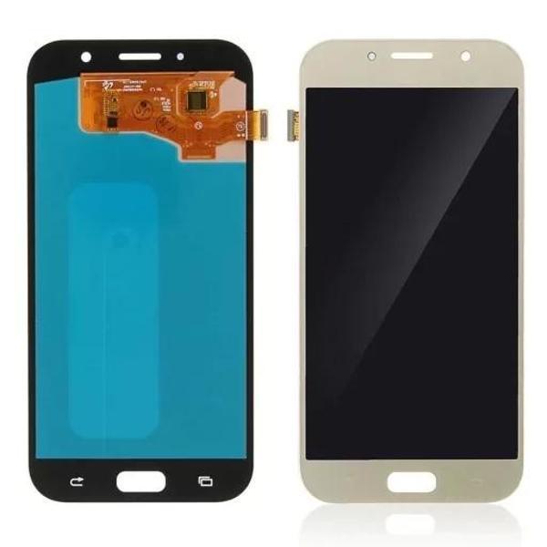 Samsung Uyumlu Galaxy A720 Lcd Ekran Dokunmatik Gold OLED - Image 1