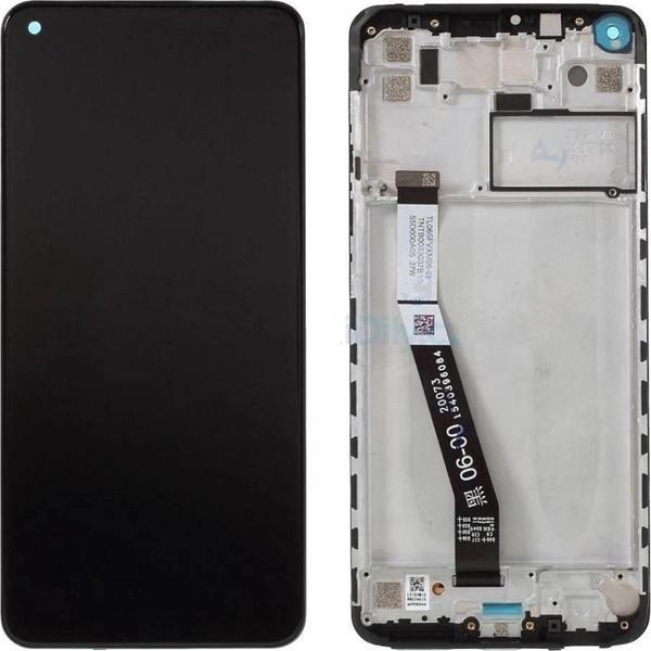 Xiaomi Uyumlu Redmi Note 9 Lcd Ekran Dokunmatik Siyah Çıtalı Servis - Image 1