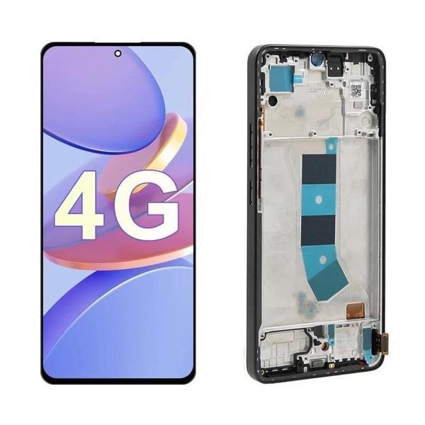 Xiaomi Uyumlu Redmi Note 13 4G Lcd Ekran Dokunmatik Yeşil Çıtalı TFT Kalite - Image 1