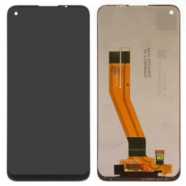 Samsung Uyumlu Galaxy M11 M115 Lcd Ekran Dokunmatik Siyah Hk Servis Çıtasız - Image 1