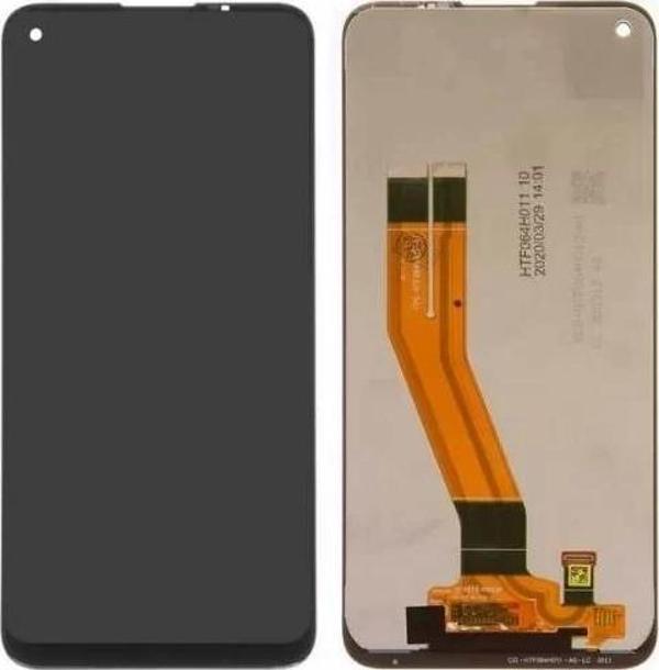 Samsung Uyumlu Galaxy M11 M115 Lcd Ekran Dokunmatik Siyah Hk Servis Çıtasız - Image 1