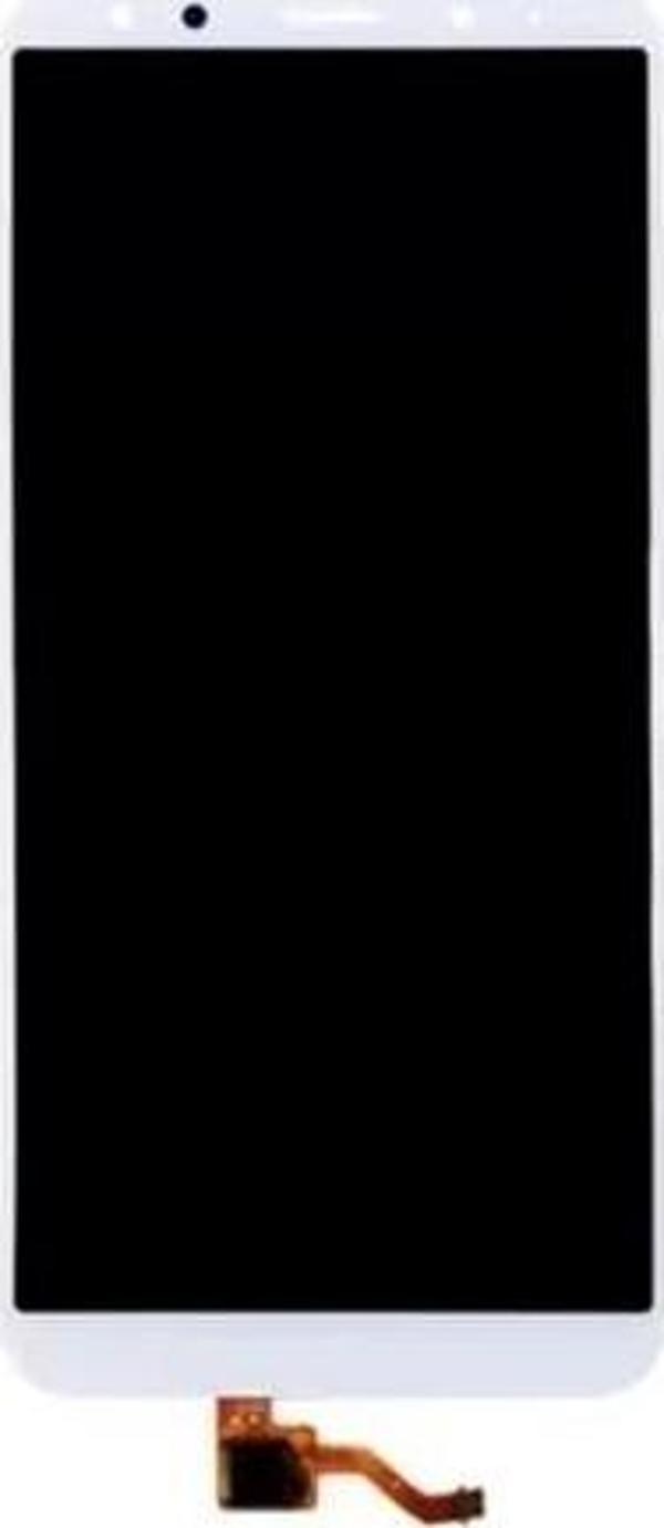 Huawei Uyumlu Mate 10 Lite Lcd Ekran Dokunmatik Beyaz Çıtasız - Image 1