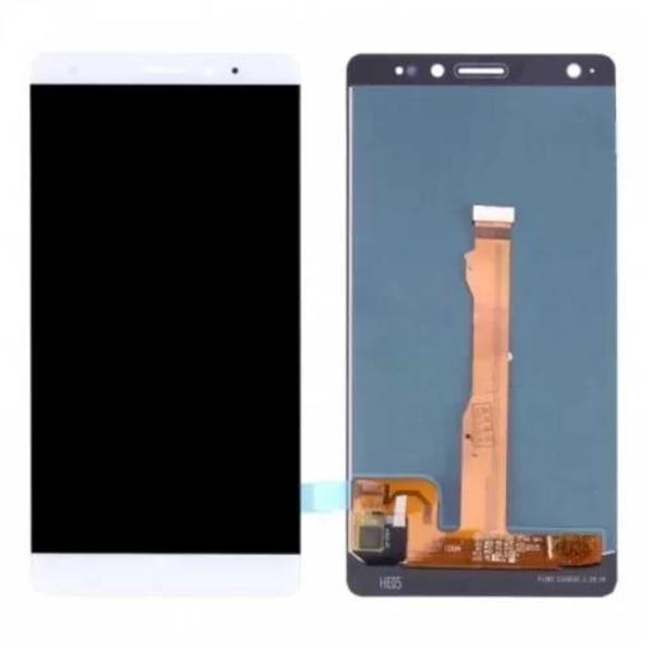 Huawei Uyumlu Mate S Lcd Ekran Dokunmatik Beyaz Çıtasız - Image 1