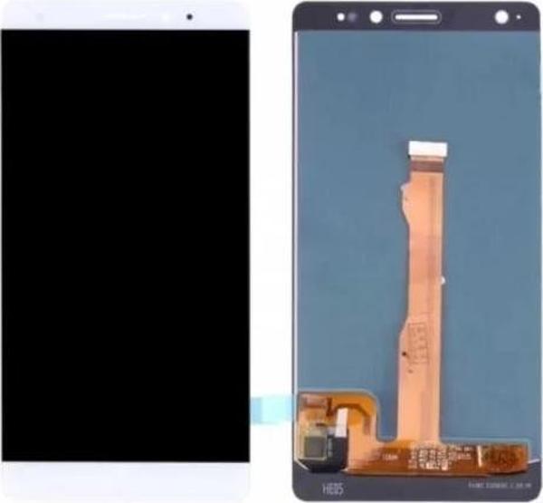 Huawei Uyumlu Mate S Lcd Ekran Dokunmatik Beyaz Çıtasız - Image 1