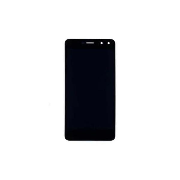 Huawei Uyumlu Y6 2017 Lcd Ekran Dokunmatik Siyah Çıtasız - Image 1