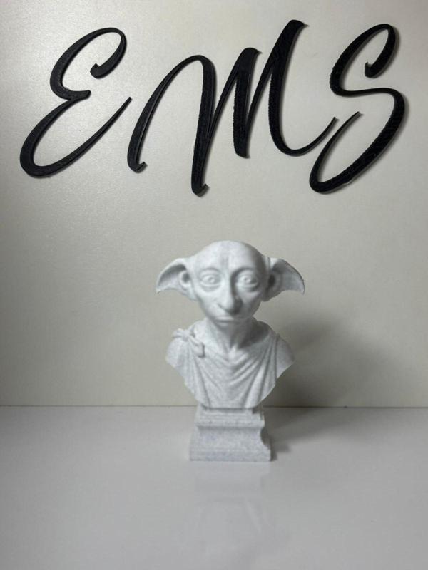 Ems Dobby Büstü – 3D Baskı Dekoratif Figür - Image 1