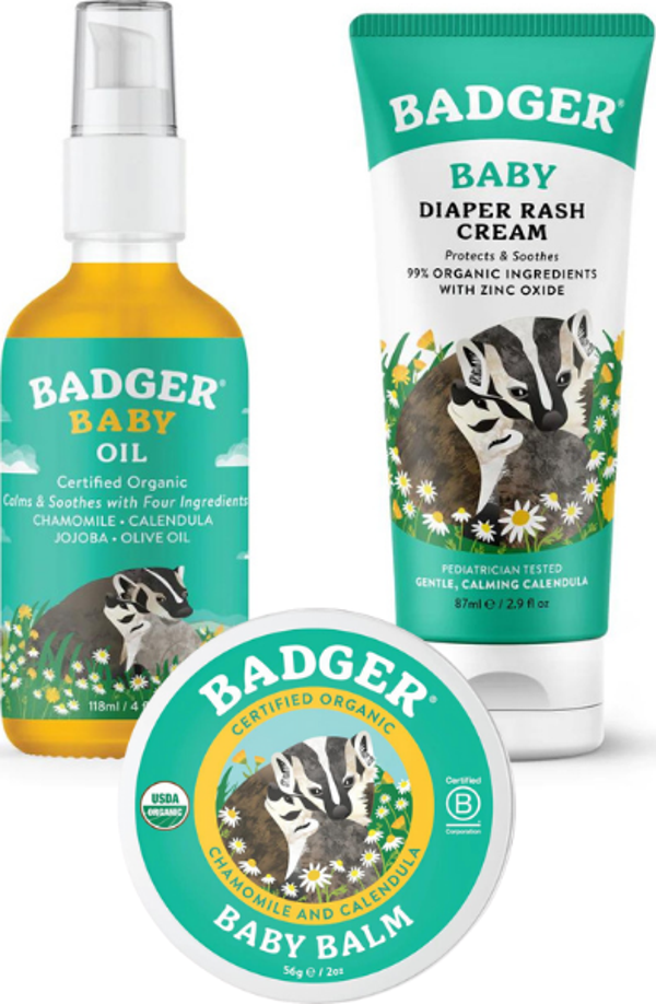 Badger Organik Bebek Hediye Seti - Image 1