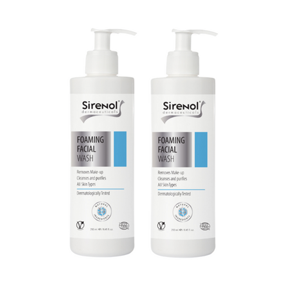 Sirenol %100 Doğal 2'li Yüz Temizleme Köpüğü Set 2x250 mL - Image 1