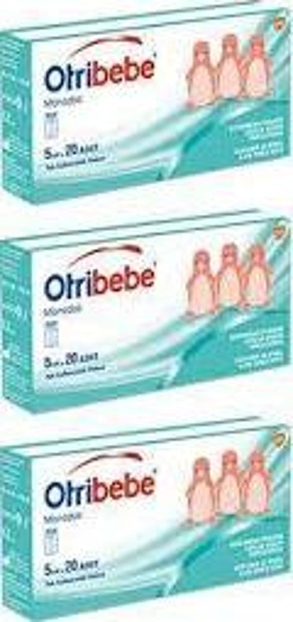 Otribebe Monodoz 5mlx20 Tek Kullanımlık Flakon Izotonik Deniz Suyu 3'lü - Image 1