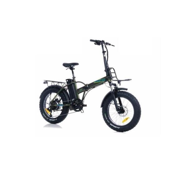 CORELLİ BROSTER MOONER FAT BIKE ELEKTRİKLİ KATLANIR BİSİKLET 42CM HD 20 JANT 7 VİTES METALİK YEŞİL - Image 1