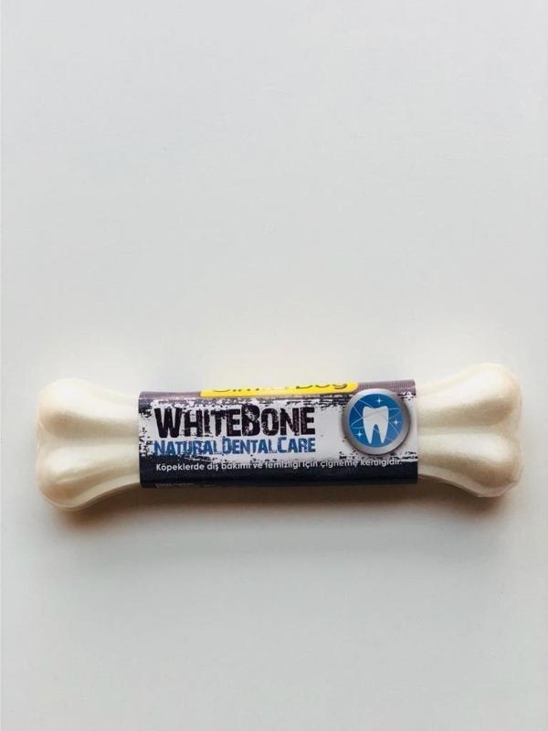 Gimdog whitebone press kemik 8"  tekli sütlü - Image 1