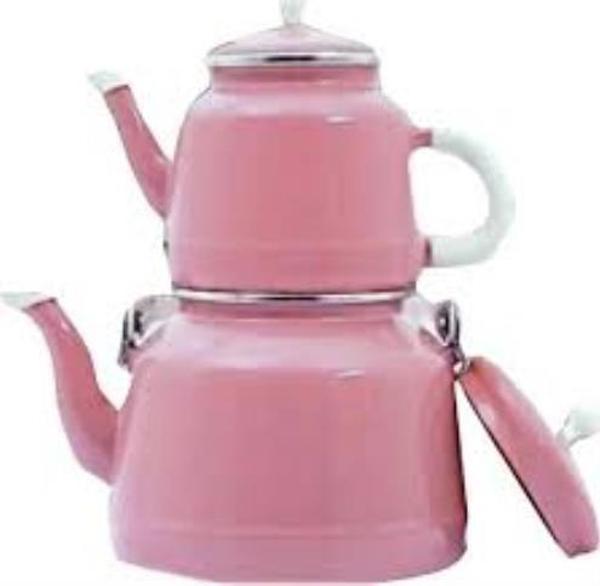 Alev Alv030 Renkli Ahşap Sap 2.5 Lt Tek Çaydanlık - Image 1