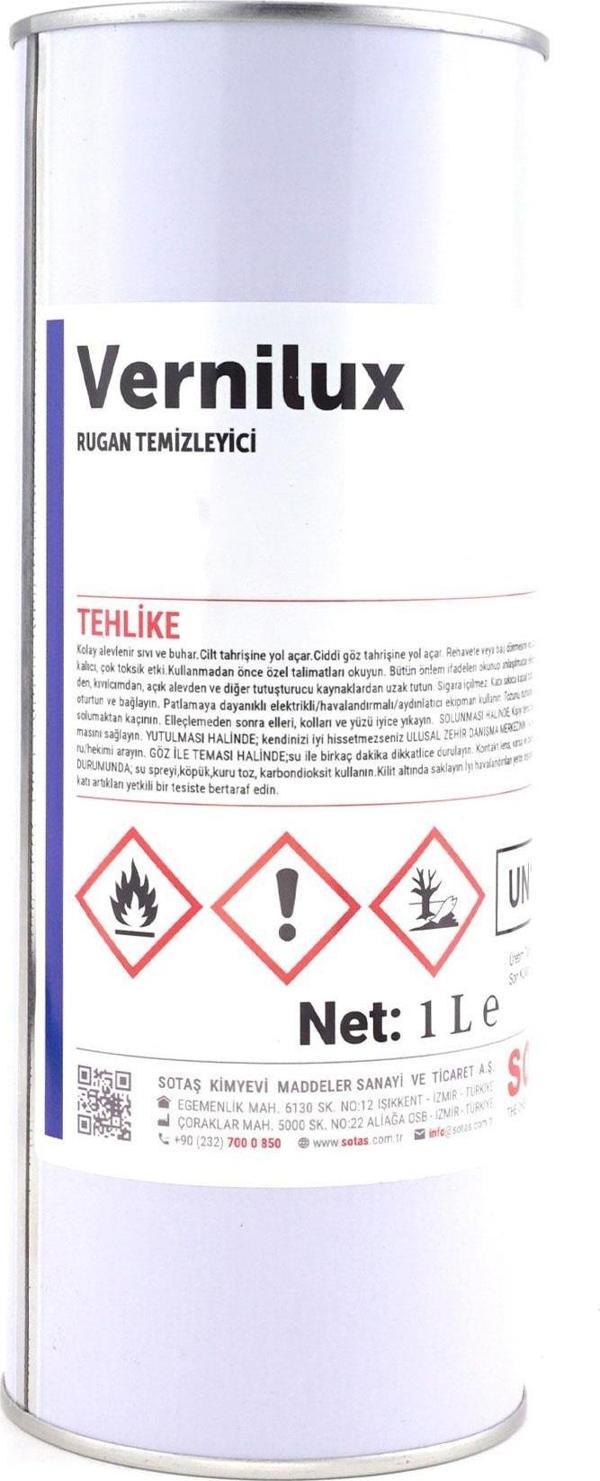 Duver Vernilux Profesyonel 1 Litre Rugan Temizleyici  - Image 1