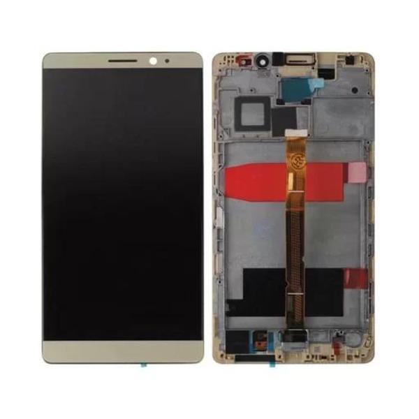 Huawei Uyumlu Mate 8 Lcd Ekran Dokunmatik Gold Çıtalı - Image 1