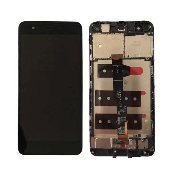 Huawei Uyumlu Nova Lcd Ekran Dokunmatik Siyah Çıtalı - Image 1