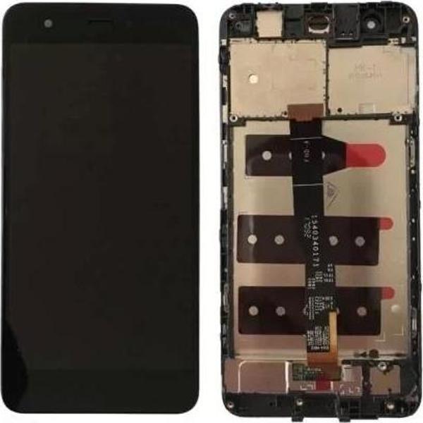 Huawei Uyumlu Nova Lcd Ekran Dokunmatik Siyah Çıtalı - Image 1