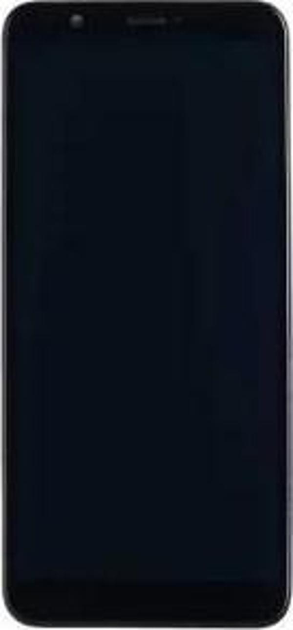 Huawei Uyumlu P Smart Lcd Ekran Dokunmatik Siyah Çıtalı - Image 1