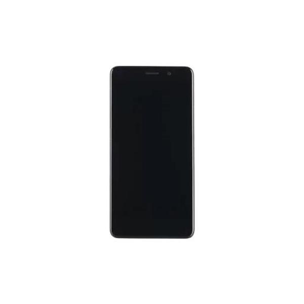 Huawei Uyumlu Y7 Lcd Ekran Dokunmatik Siyah Çıtalı - Image 1