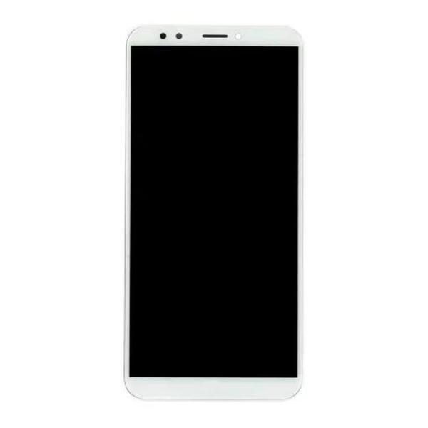 Huawei Uyumlu Y7 Prime 2018 Lcd Ekran Dokunmatik Beyaz Çıtalı - Image 1
