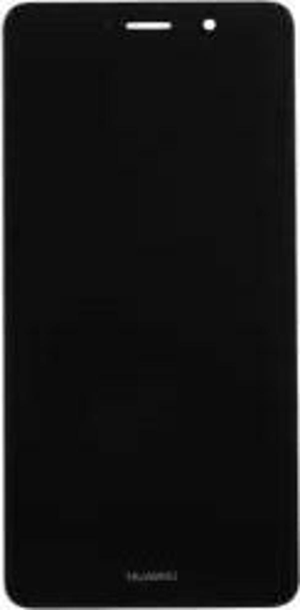 Huawei Uyumlu Y7 Prime Lcd Ekran Dokunmatik Siyah Çıtasız - Image 1