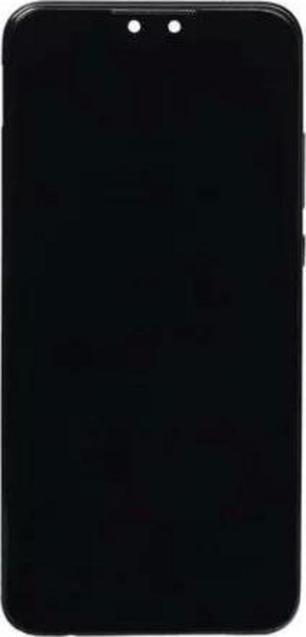 Huawei Uyumlu Y9 2019 Lcd Ekran Dokunmatik Siyah Çıtalı Servis - Image 1