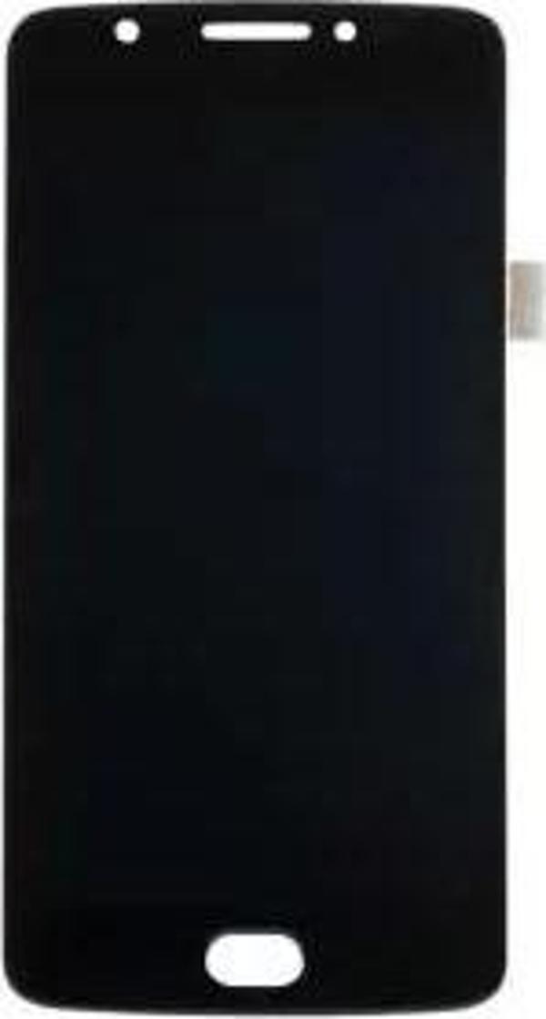 Motorola Uyumlu Moto E4 Lcd Ekran Dokunmatik Siyah Çıtasız - Image 1