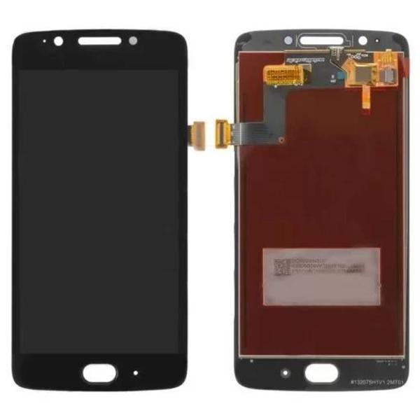 Motorola Uyumlu Xt1676 Moto G5 Lcd Ekran Dokunmatik Siyah Çıtasız - Image 1