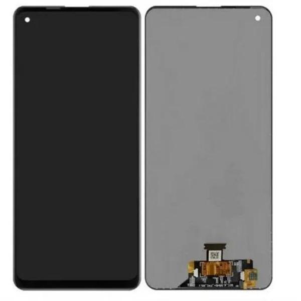 Samsung Uyumlu Galaxy A21S A217 Lcd Ekran Dokunmatik Siyah Hk Servis Çıtasız - Image 1