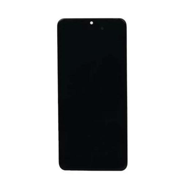 Samsung Uyumlu Galaxy A31 A315 Lcd Ekran Dokunmatik Siyah OLED Çıtalı - Image 1