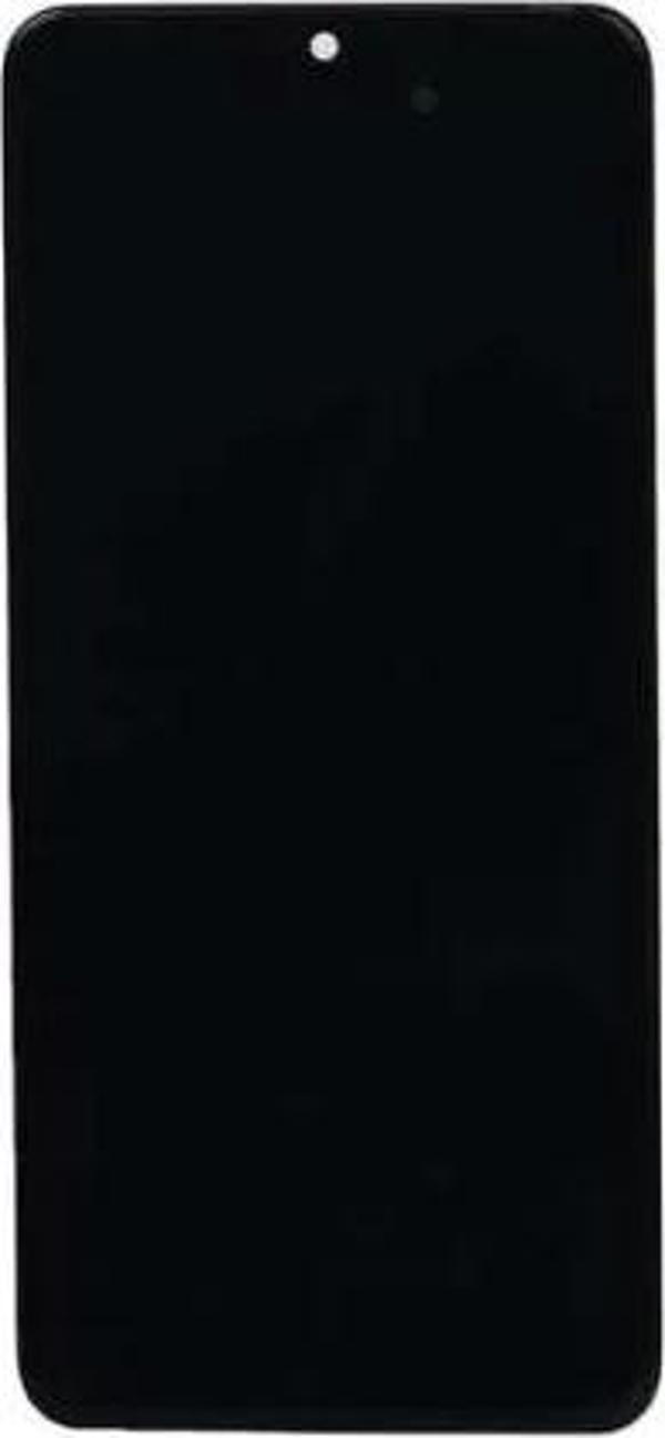 Samsung Uyumlu Galaxy A31 A315 Lcd Ekran Dokunmatik Siyah OLED Çıtalı - Image 1