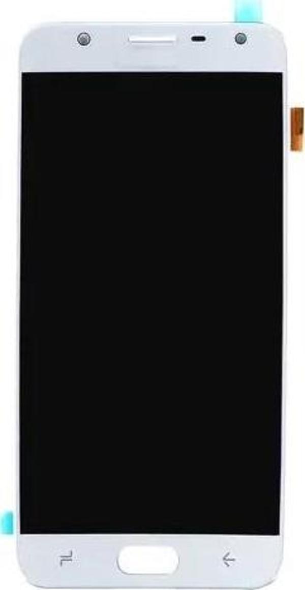 Samsung Uyumlu Galaxy J7 Duo J720 Lcd Ekran Dokunmatik Gümüş OLED - Image 1