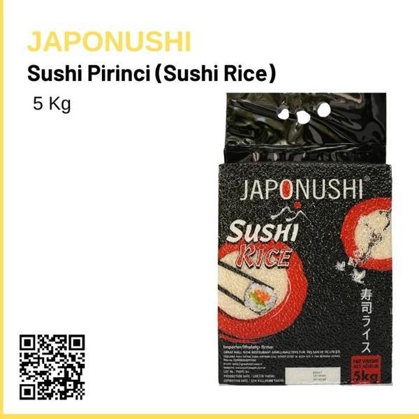 Japonushi Sushi Pirinci 5 Kg (Sushi Rice) - Image 1