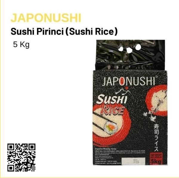 Japonushi Sushi Pirinci 5 Kg (Sushi Rice) - Image 1