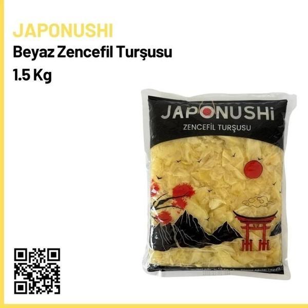 Japonushi Beyaz Zencefil Turşusu 1.5 Kg - Image 1