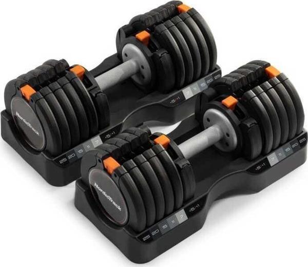 NordicTrack 25 Kg Ayarlanabilir Dambıl Seti ( Çift )NAMSDB20-INT - Image 1