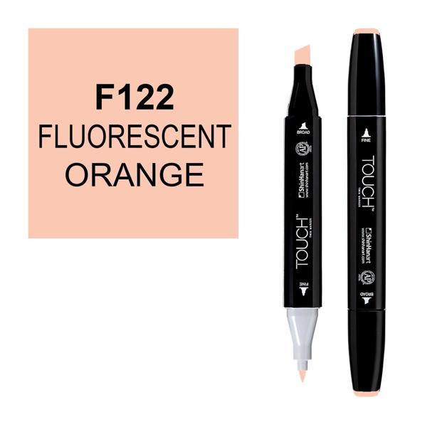 Touch Twin Marker Çizim Kalemi 122 Fluorescent Orange - Image 1