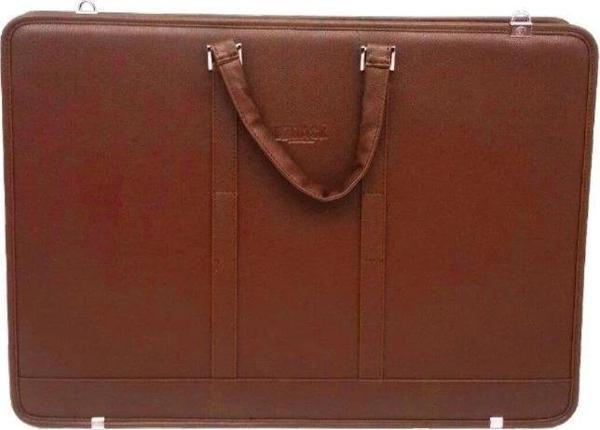 Bback Deri Körüklü Proje Resim Çantası 40x55 cm. KAHVERENGİ - Image 1