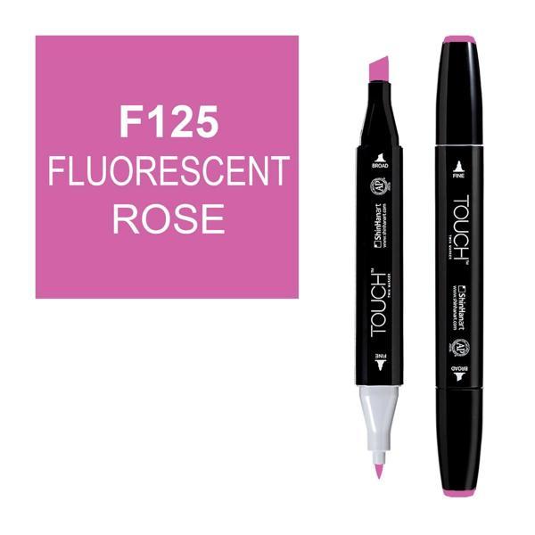Touch Twin Marker Çizim Kalemi 125 Fluorescent Rose - Image 1